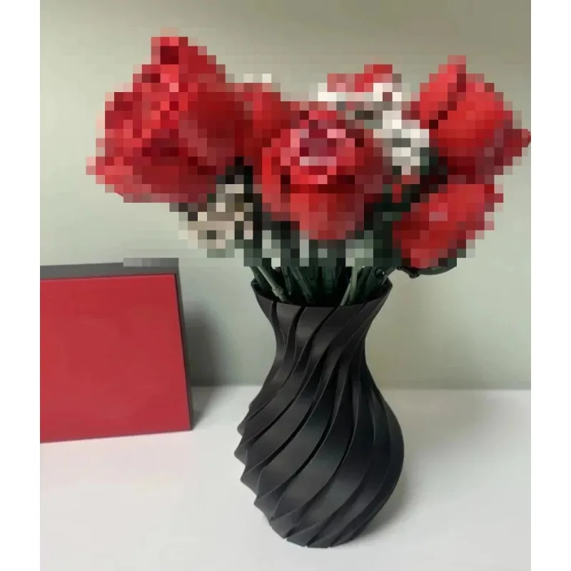 Florist Supply Vases - 1pc Vase for Lego Bouquet Roses