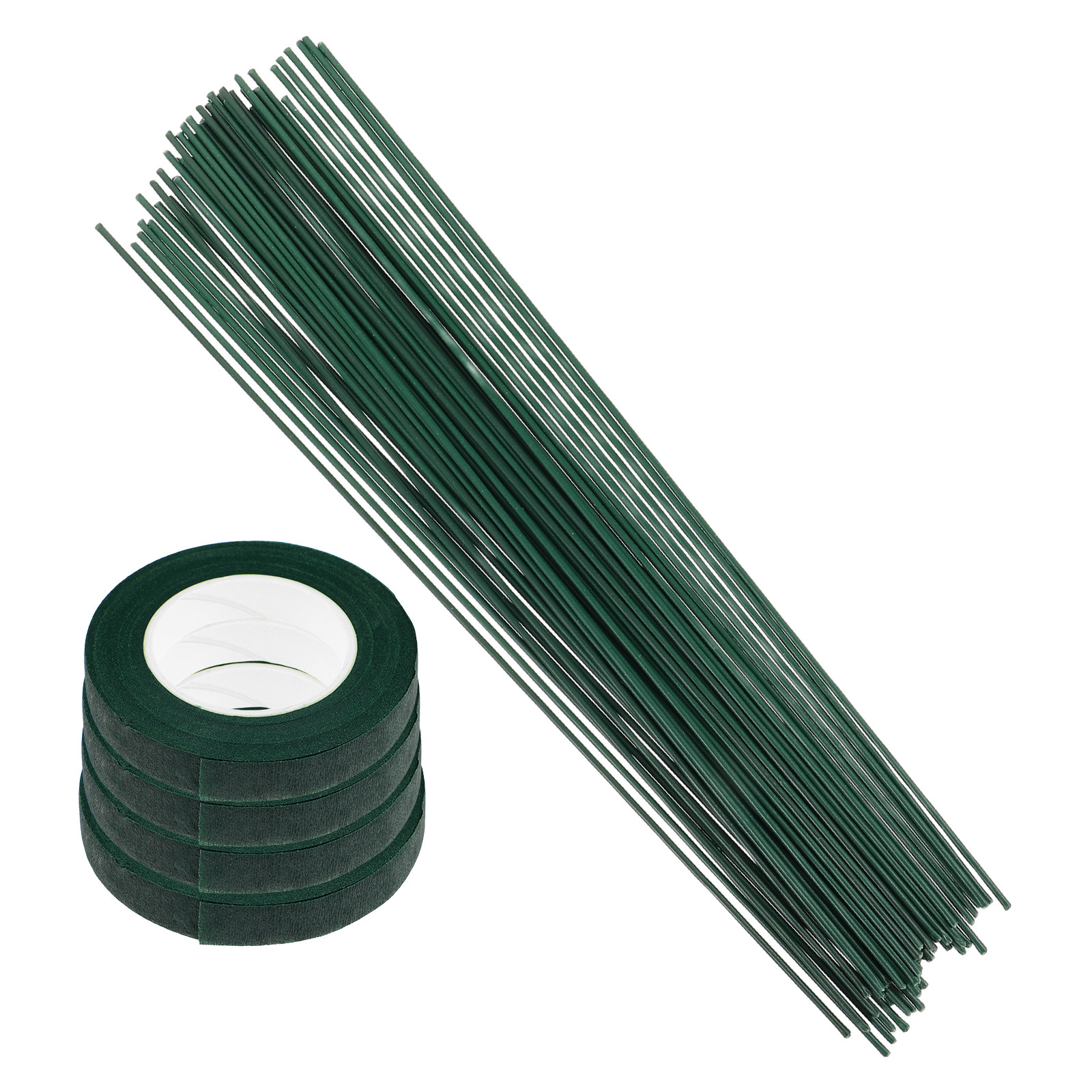 Floral Tape Green - 1Set Green Floral Tape Roll Plus