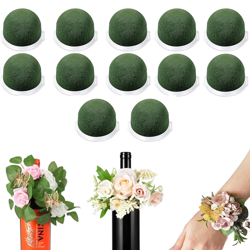 The Florist Supply - 1/12 Pcs Mini Round Floral Foam
