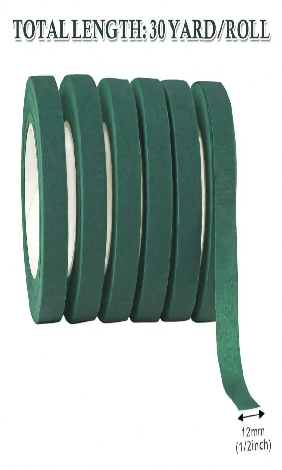 2026 6 Roll Floral Tape 1\/2in – обзор и цена Floral Tape Green