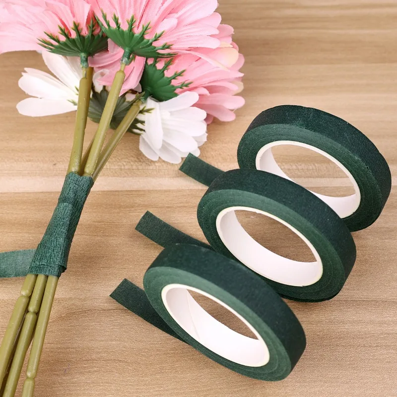 20/1Rolls Bouquet Floral Stem  – обзор и цена Floral Tape Green