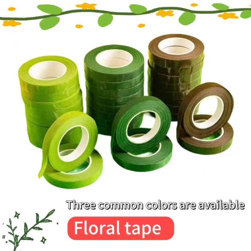 1-12Rolls Green Bouquet Floral – обзор и цена Floral Tape Green