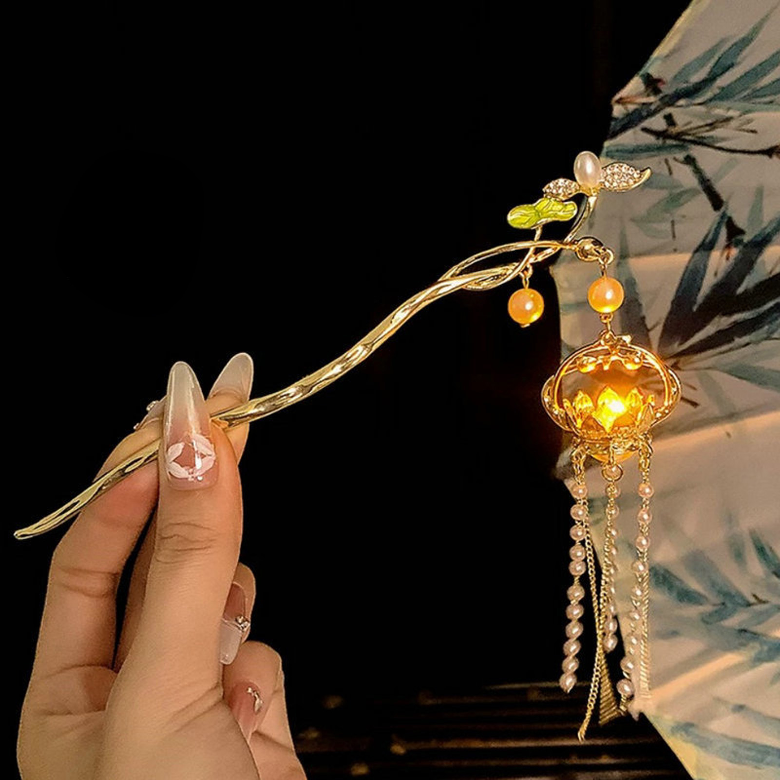 Luminous Flower Hairpin Exquis – обзор и цена Supply Florist