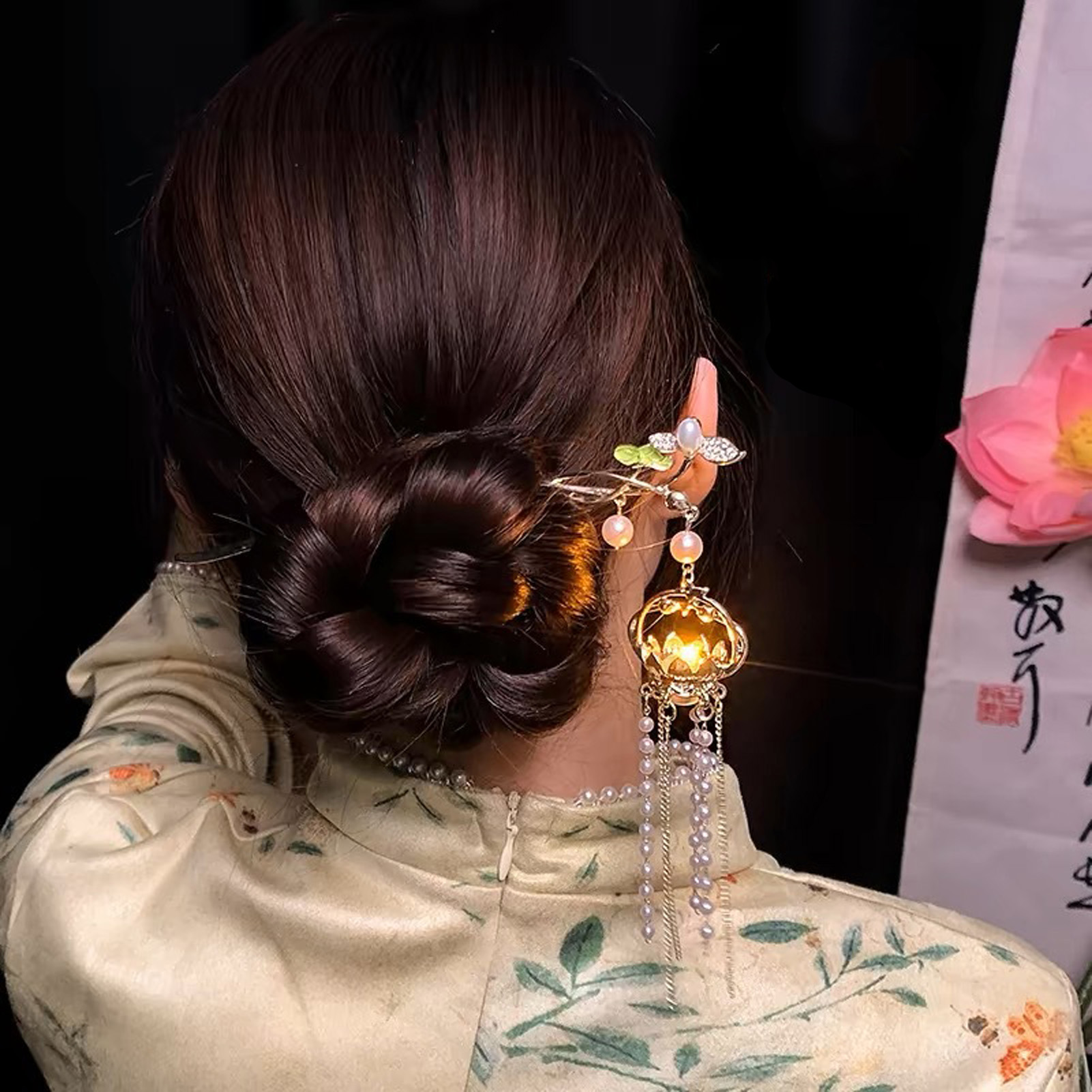 Luminous Flower Hairpin Exquis – обзор и цена Supply Florist