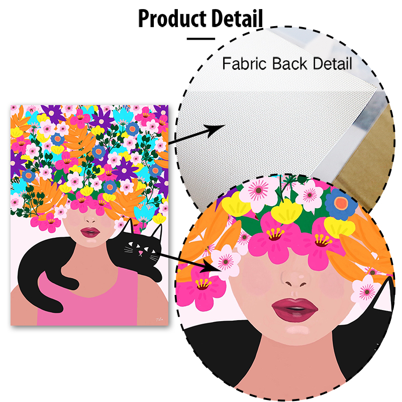 Boho Abstract Girl Vase Flower – обзор и цена Florist Supply Vases