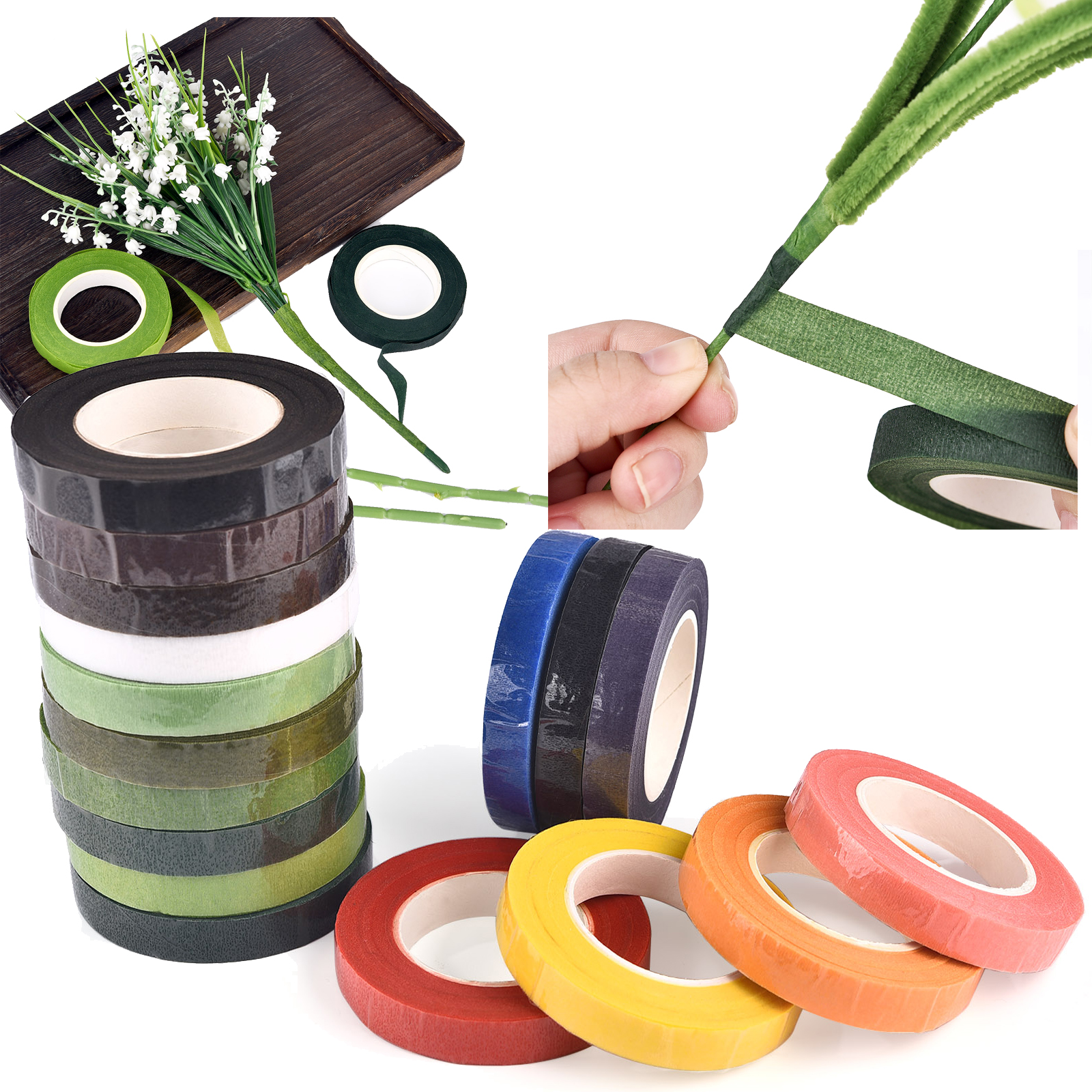 30yards Floral Stem Tape Corsa – обзор и цена The Florist Supply