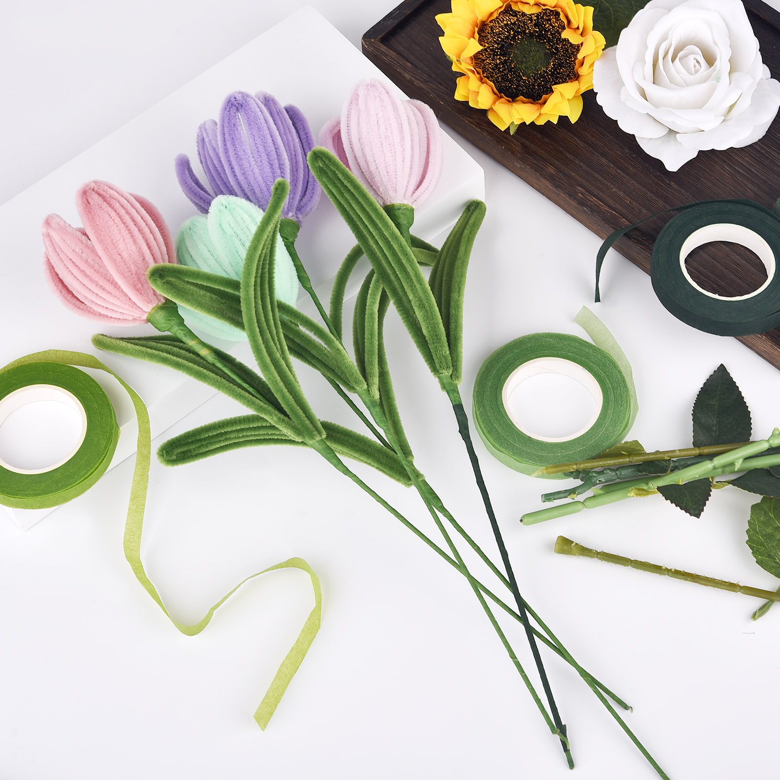30yards Floral Stem Tape Corsa – обзор и цена The Florist Supply