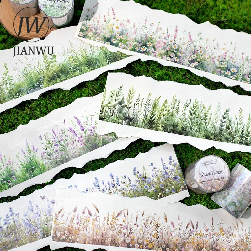 JIANWU 50mm*200cm Green Notes  – обзор и цена Floral Tape Green
