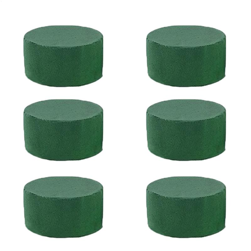6Pcs Round Floral Foam Bricks  – обзор и цена The Florist Supply