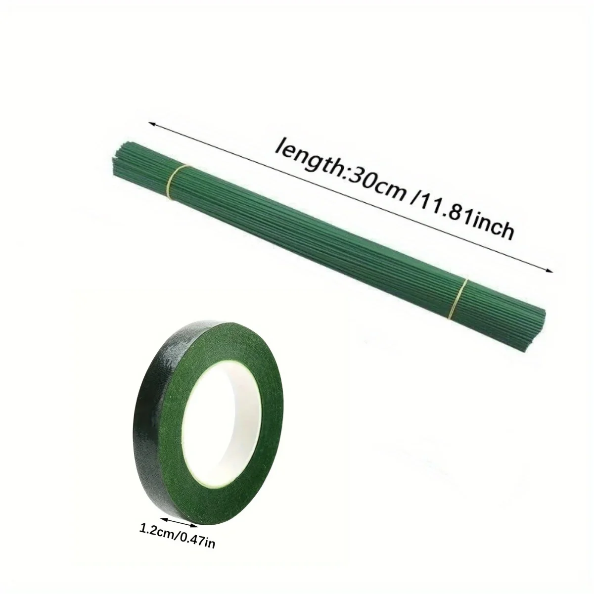 Green Flower Stem Sticks DIY F – обзор и цена Floral Tape Green