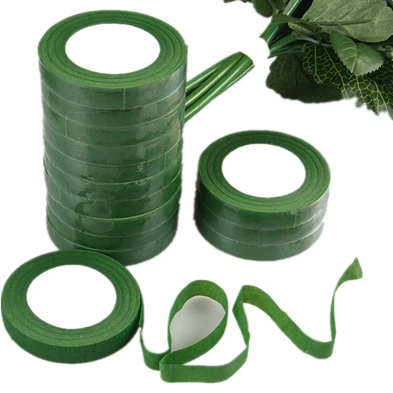 1-10rolls Bouquet Floral Stem  – обзор и цена Floral Tape Green