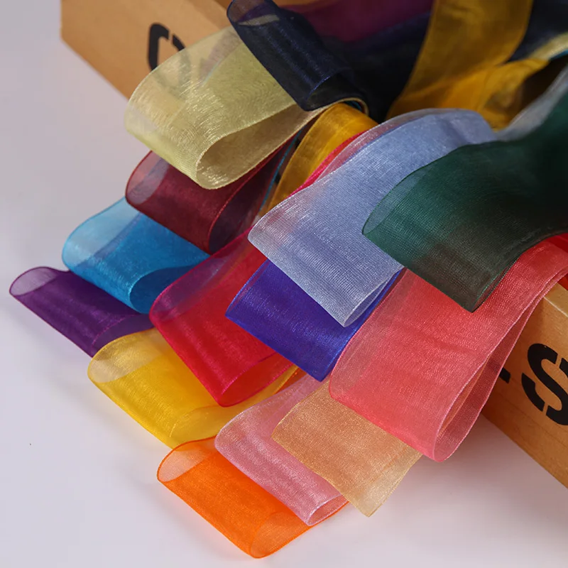 45meters/roll wide 5cm Organza – обзор и цена Florist Supply Ribbon