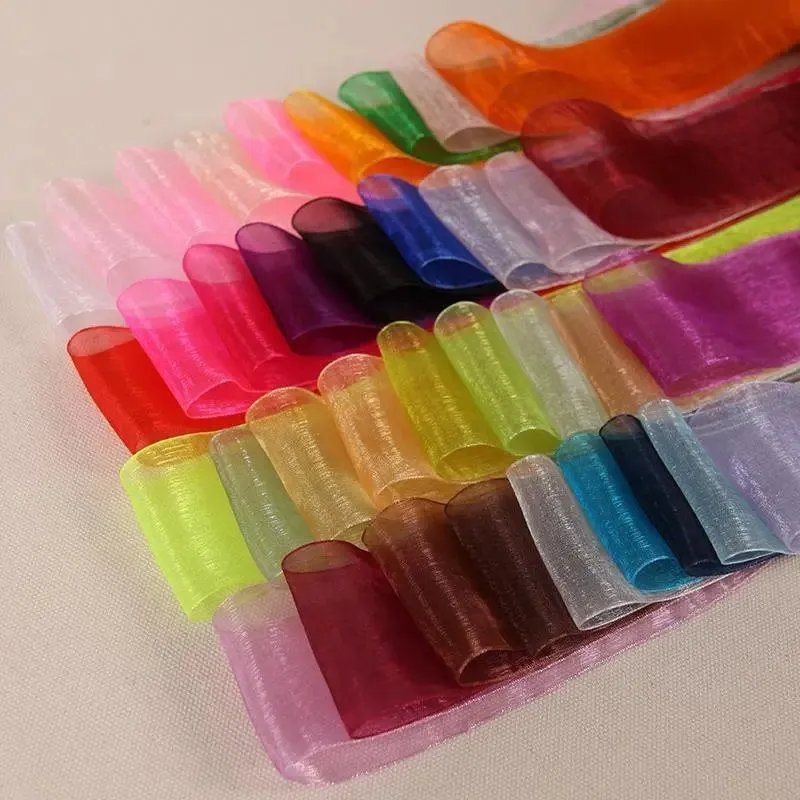 45meters/roll wide 5cm Organza – обзор и цена Florist Supply Ribbon