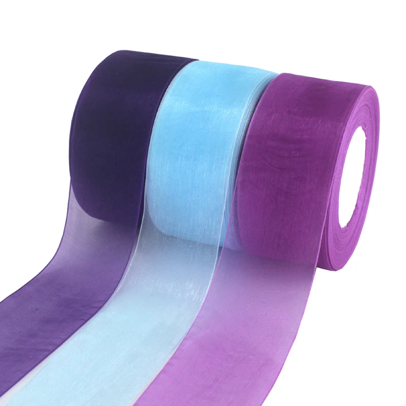 45meters/roll wide 5cm Organza – обзор и цена Florist Supply Ribbon