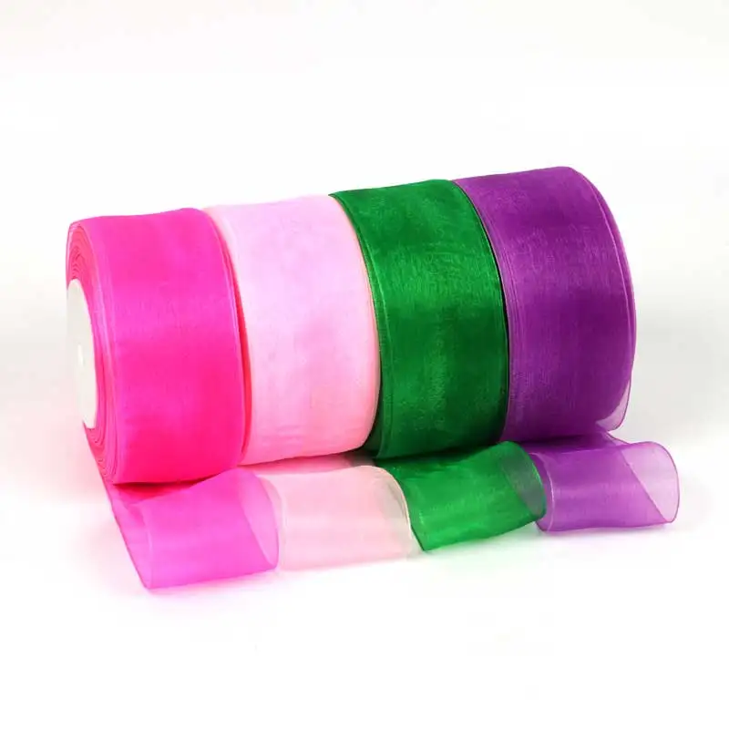 45meters/roll wide 5cm Organza – обзор и цена Florist Supply Ribbon