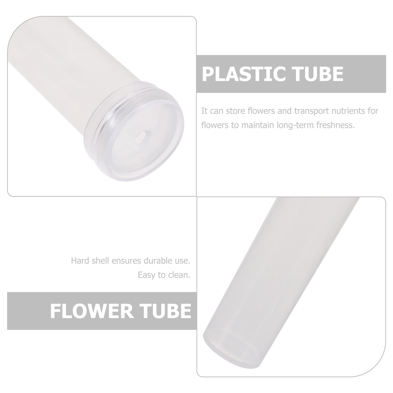 50Pcs Tube for Fresh Flowers P – обзор и цена The Florist Supply