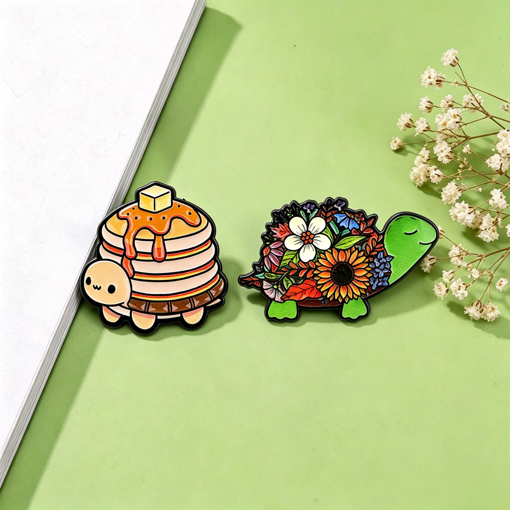 Pancake & Flower Turtle Enamel – обзор и цена Supply Florist