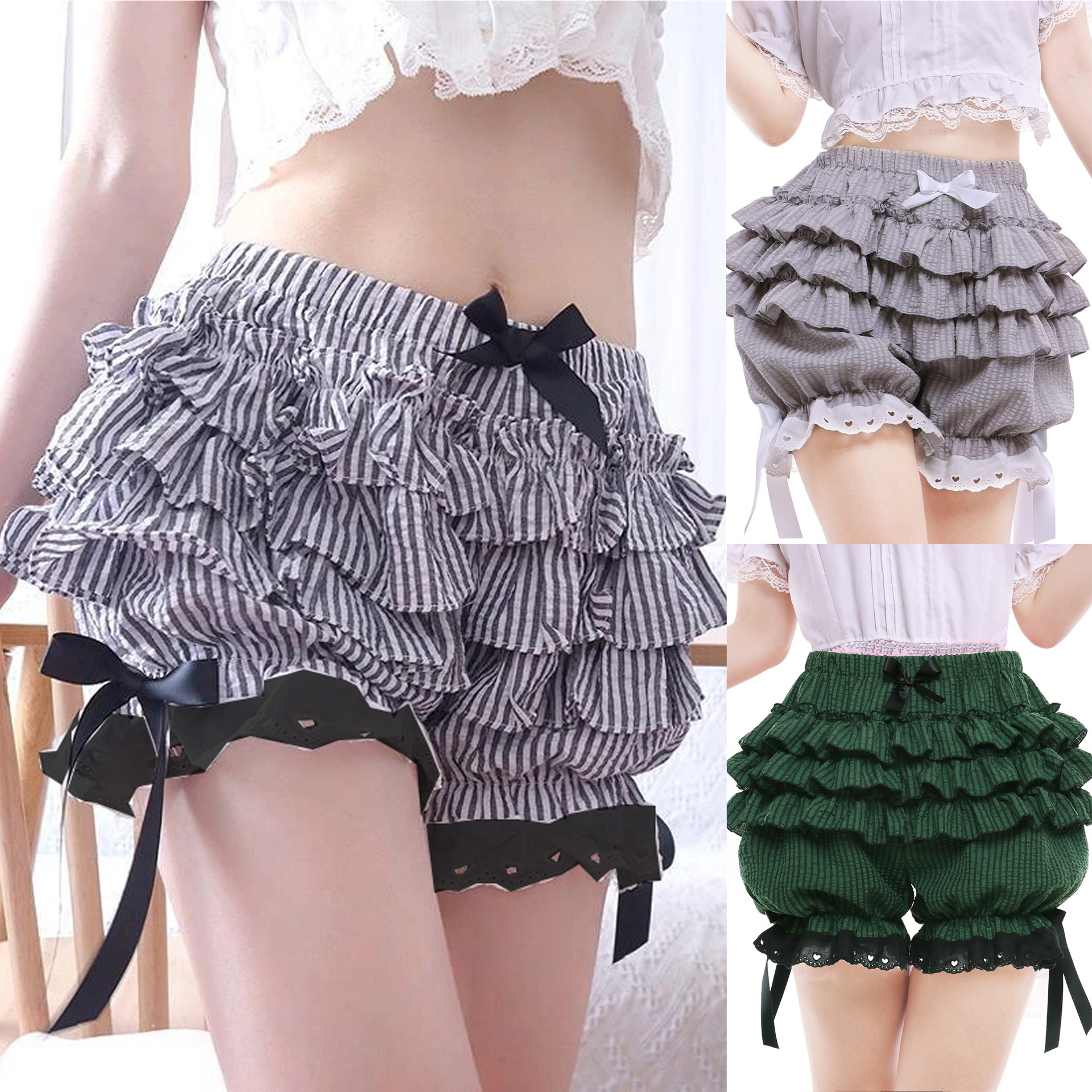 Lolita pants cute strap bow-kn – обзор и цена Supply Florist