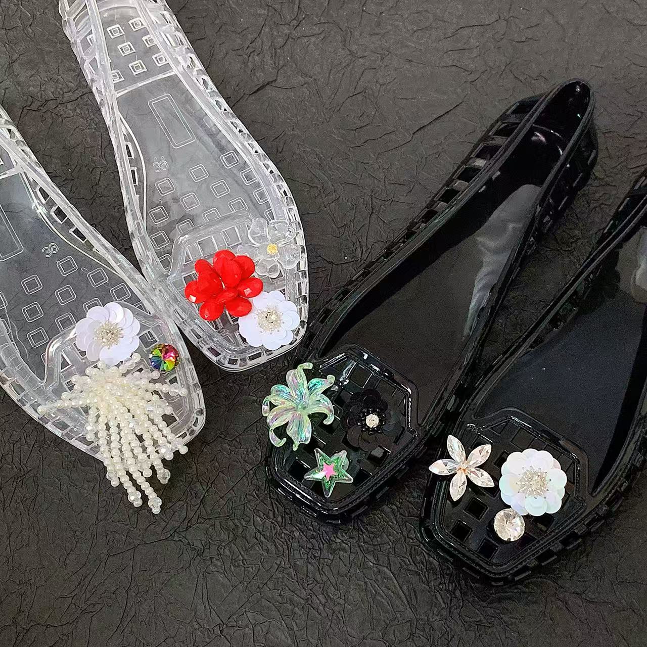 Jelly Crystal Shoes for Women, – обзор и цена Supply Florist