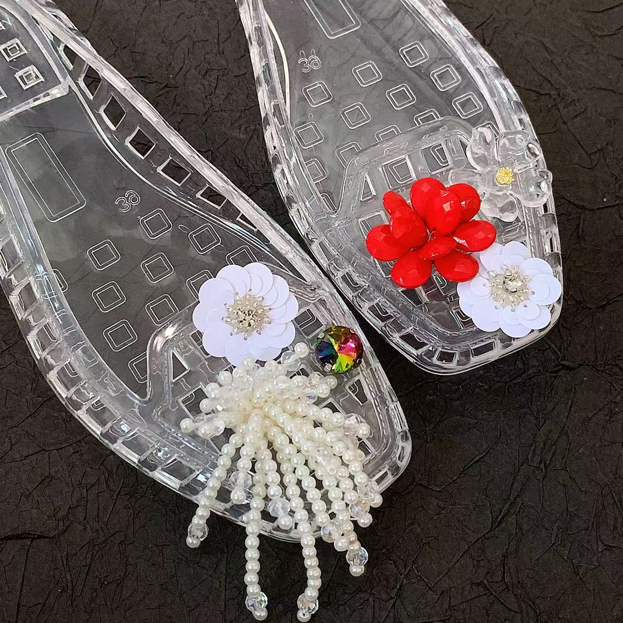 Jelly Crystal Shoes for Women, – обзор и цена Supply Florist