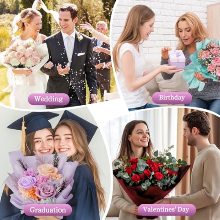 20 Sheets Flower Wrapping Pape – обзор и цена Supply Florist