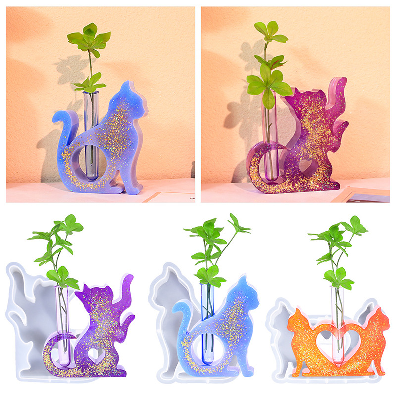 Cat Shaped Resin Molds Vase Si – обзор и цена Florist Supply Vases