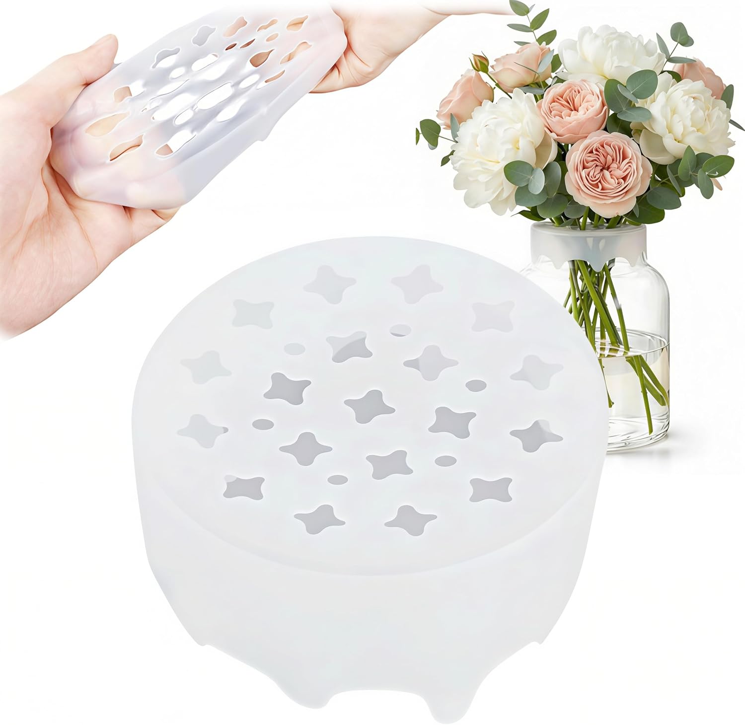 Silicone Blossom Grid Flower A – обзор и цена Florist Supply Vases