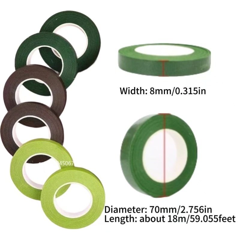 Floriculture Tapes Green Tape  – обзор и цена Floral Tape Green