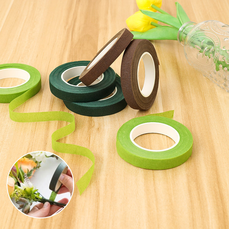 Handmade Floral Bouquet Tape T – обзор и цена Floral Tape Green