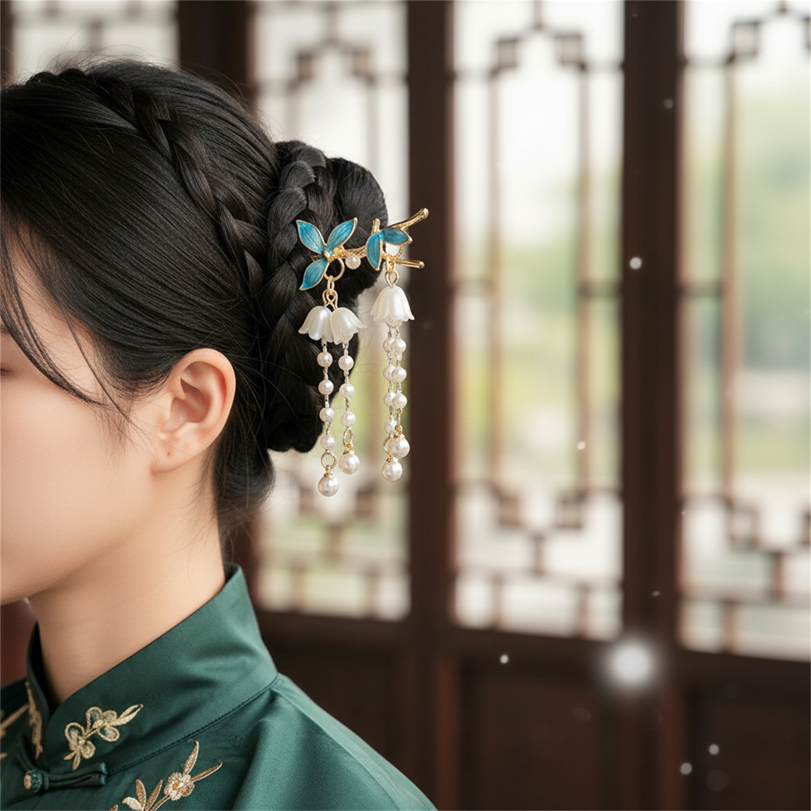 New Chinese Style Antique Hair – обзор и цена Supply Florist