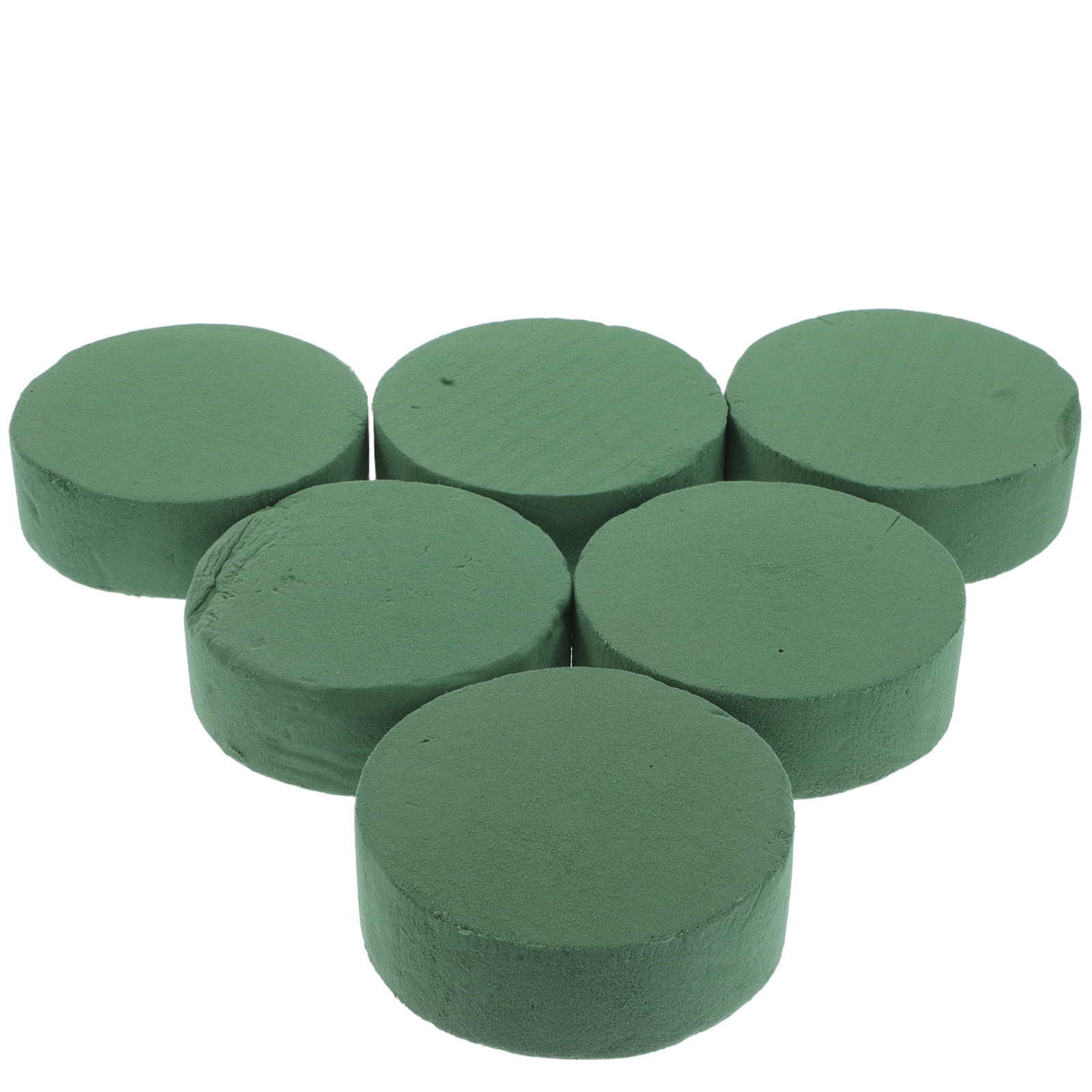 6Pcs Round Floral Foam Blocks  – обзор и цена The Florist Supply