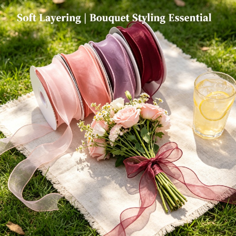 10-yard fishtail yarn ribbon,  – обзор и цена Florist Supply Ribbon