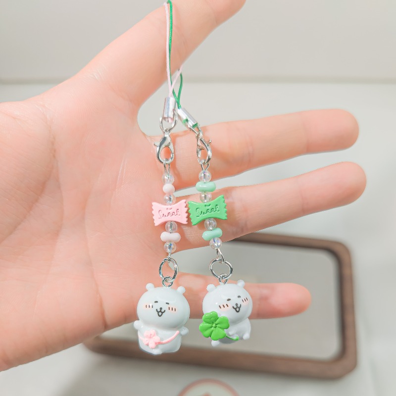 Cute Beaded Phone Strap Pink G – обзор и цена Supply Florist
