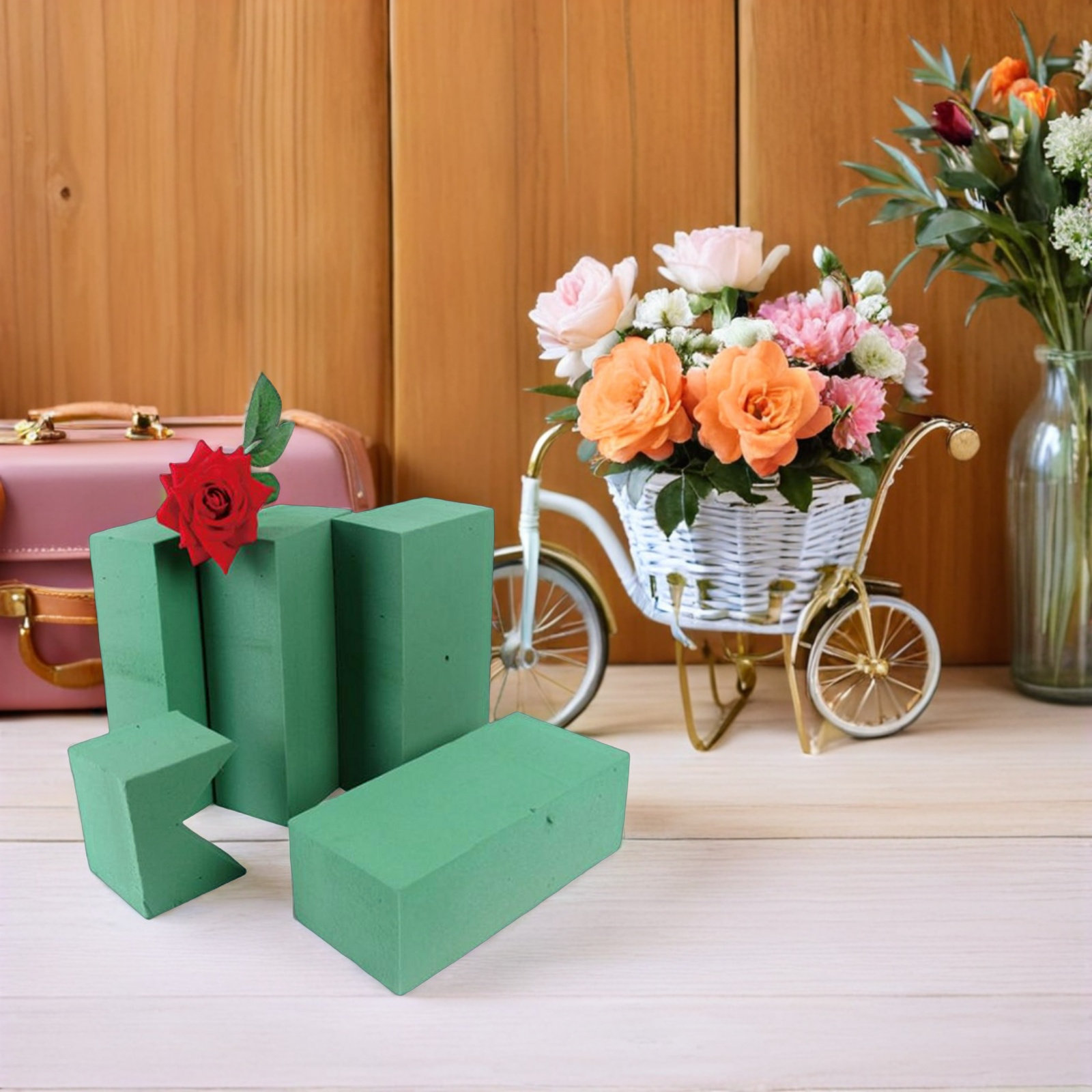 Floral Block Flower Brick Gree – обзор и цена The Florist Supply