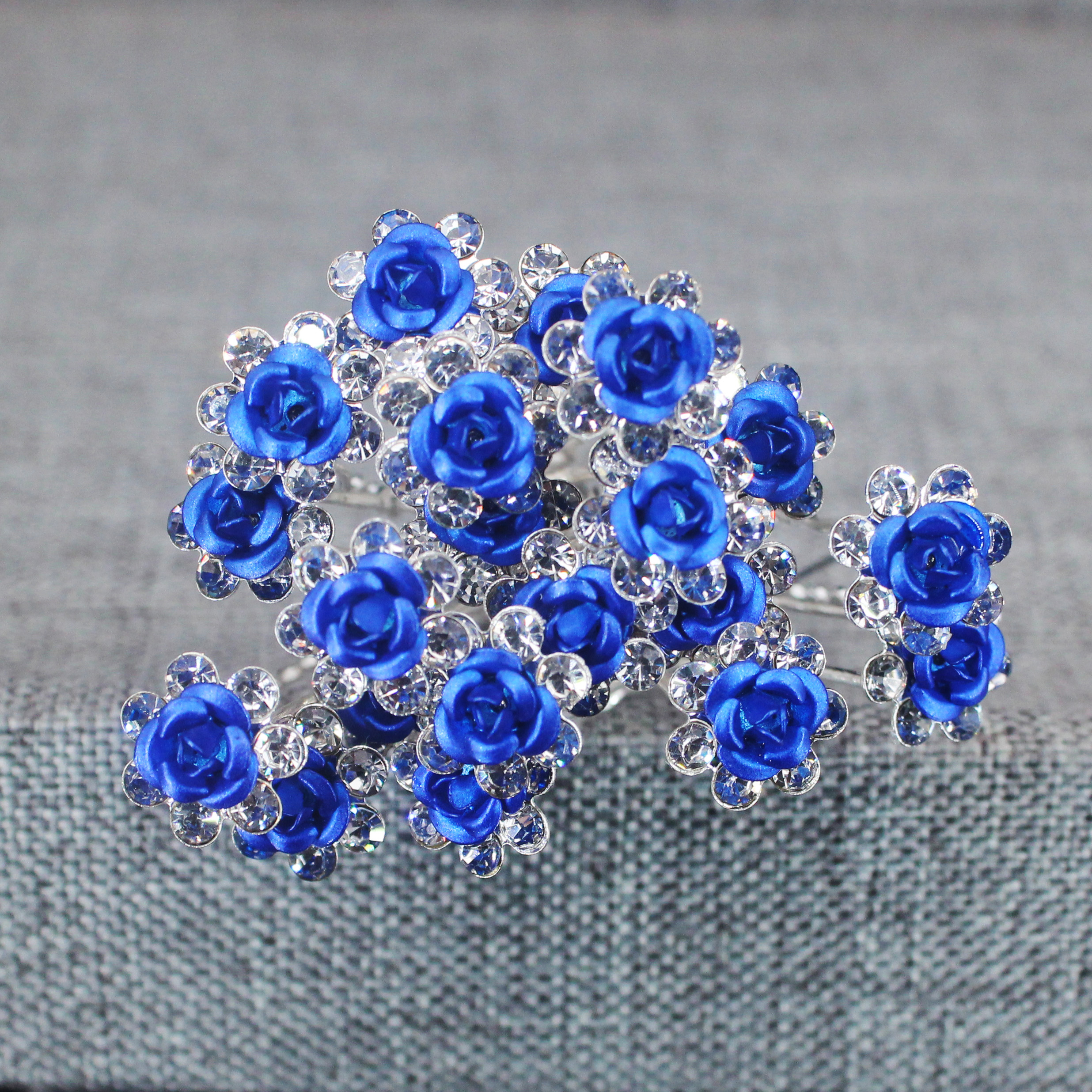 20PCS Rose Flower Rhinestone H – обзор и цена Supply Florist
