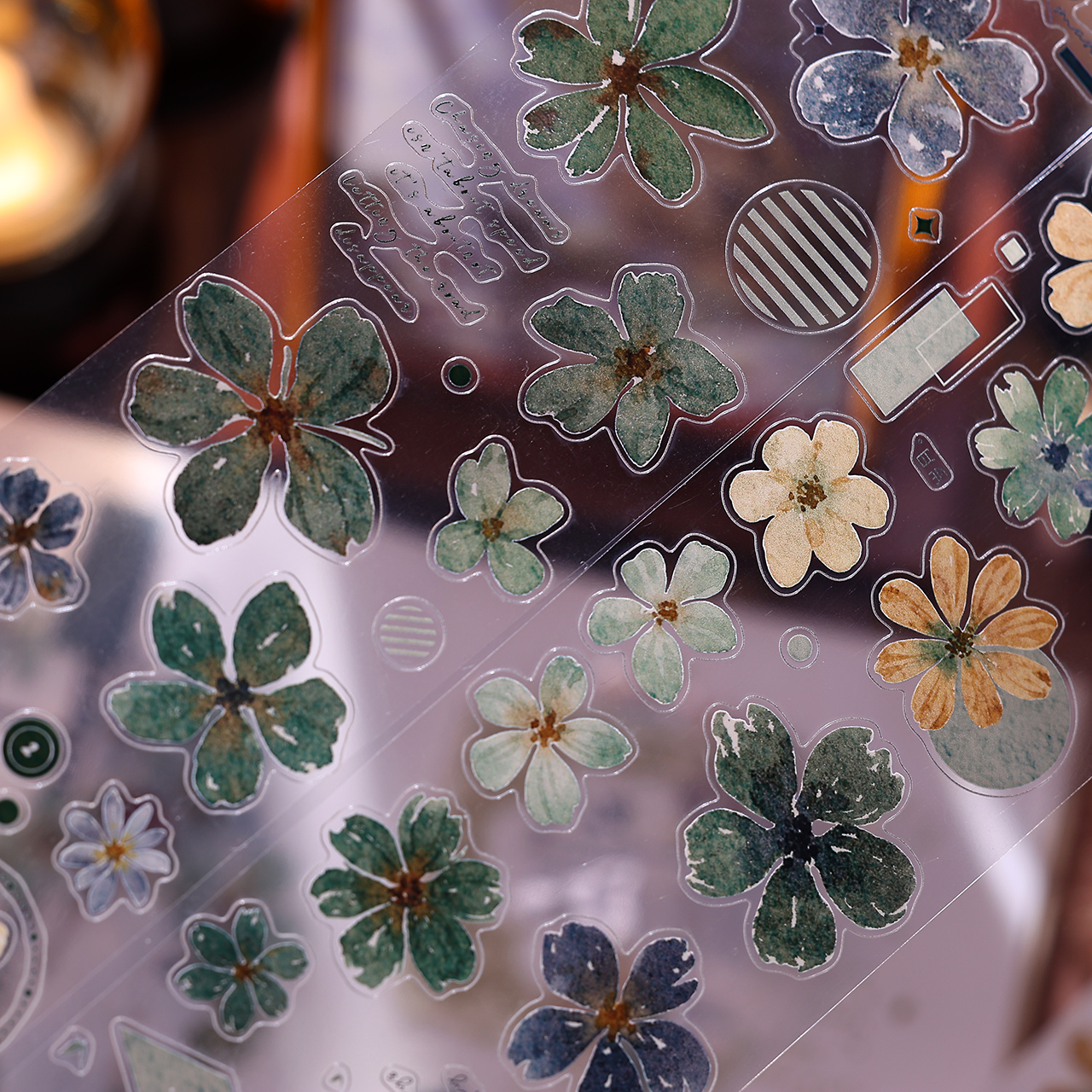 XiaoBaiJia Studio Vintage Yell – обзор и цена Floral Tape Green