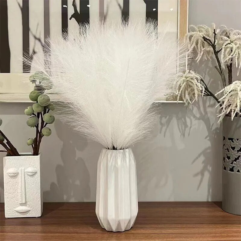 10PCS Artificial Pompous Grass – обзор и цена Florist Supply Vases